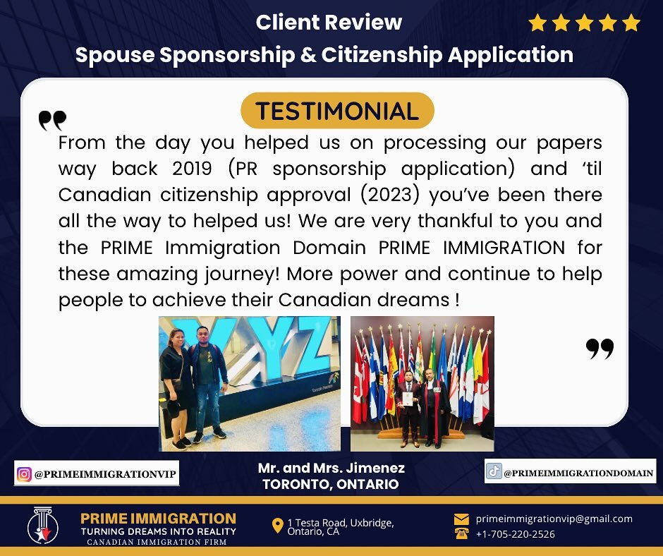 SPOUSE SPONSORSHIP AND CITIZENSHIP