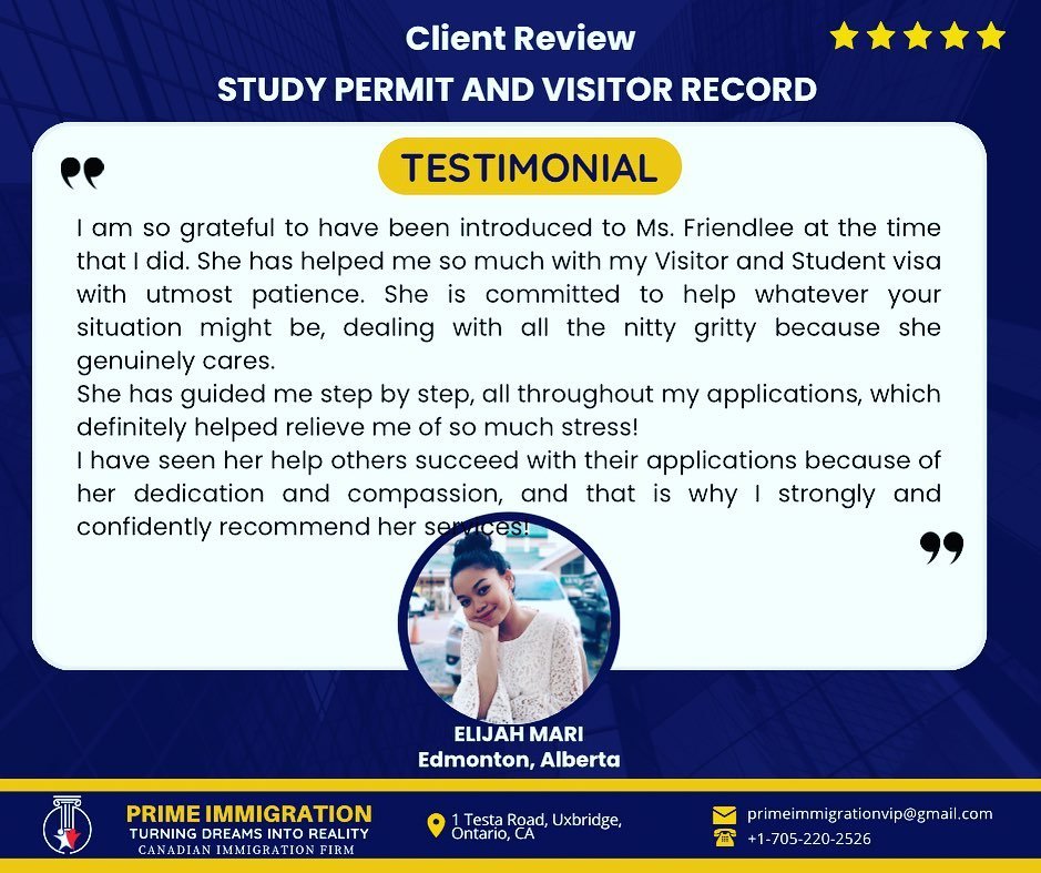 STUDY PERMIT AND VISITOR RECORD