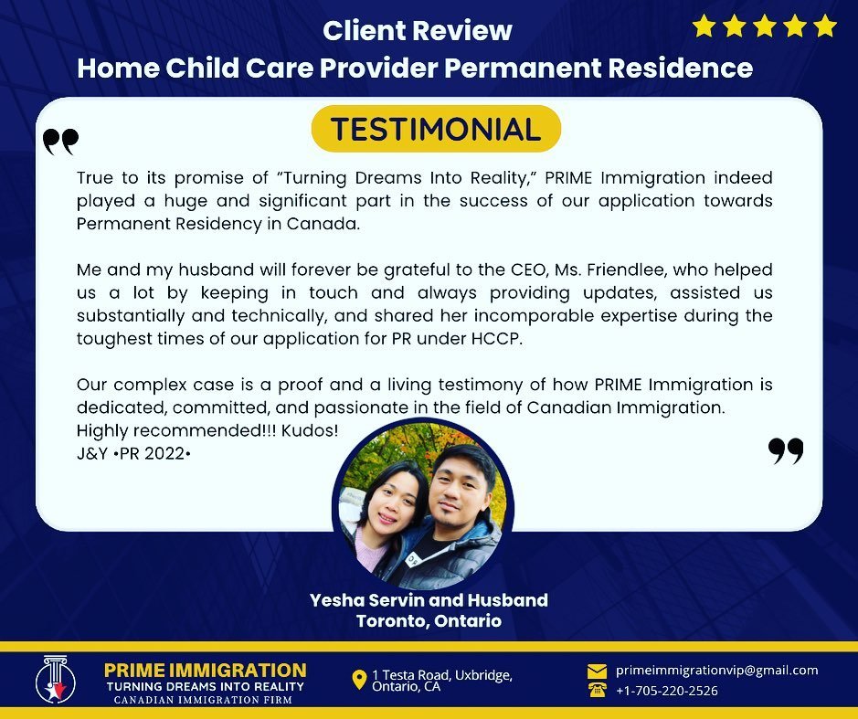 Home Child Care Permanent Residence
