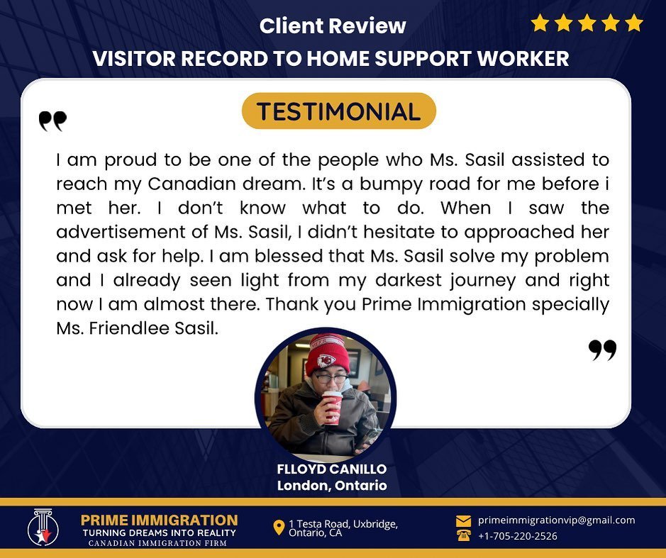 VISITOR RECORD TO HOME SUPPORT WORKER